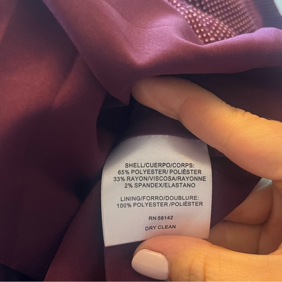 Gal Meets Glam Polka Dot Meg Sleeveless Jacquard Fit &Flare Button Front Dress 8 - Picture 10 of 12